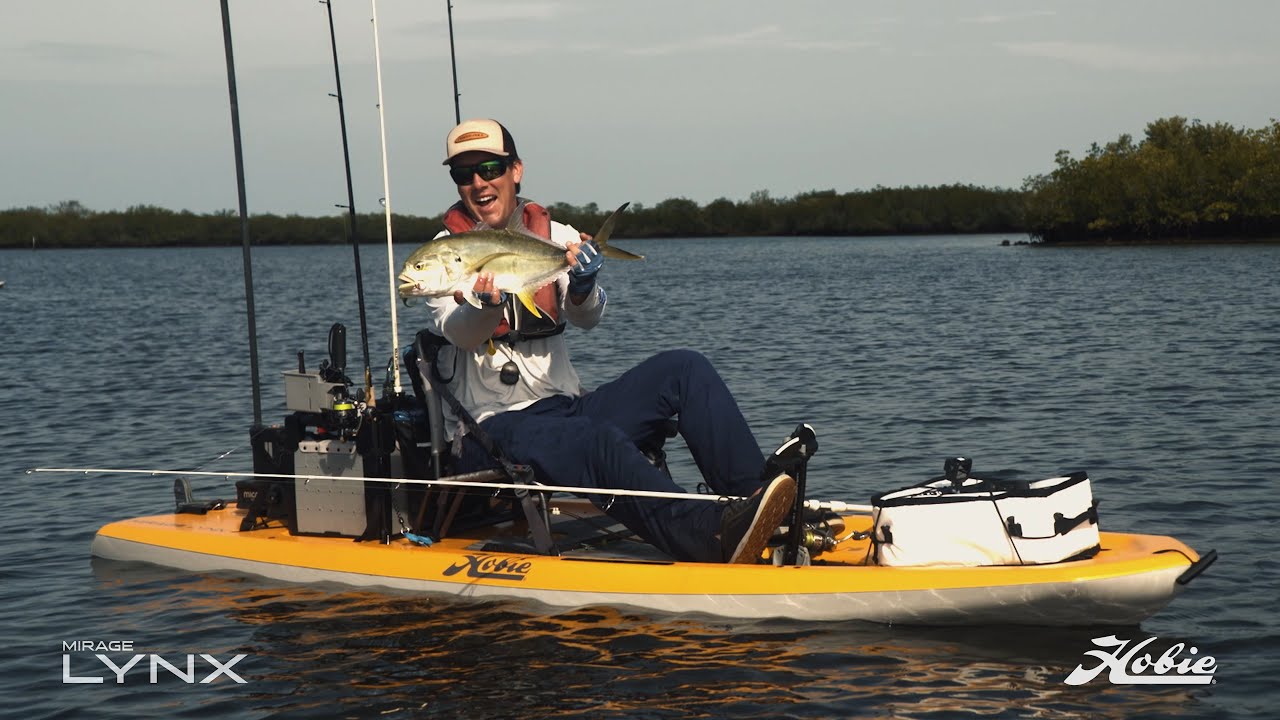 Hobie Mirage Lynx | Stealthy and Streamlined Pedal Fishing Kayak