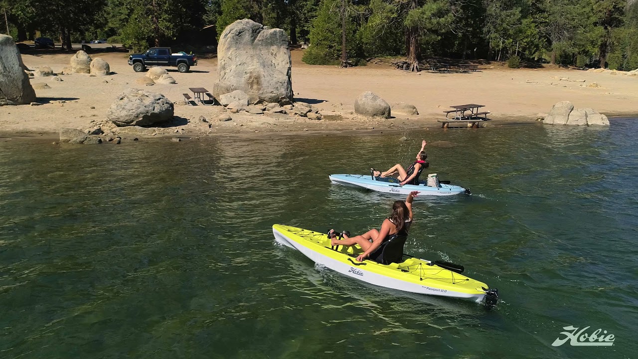 Shaver Lake Girls Day with Hobie Mirage Passport Pedal Kayaks